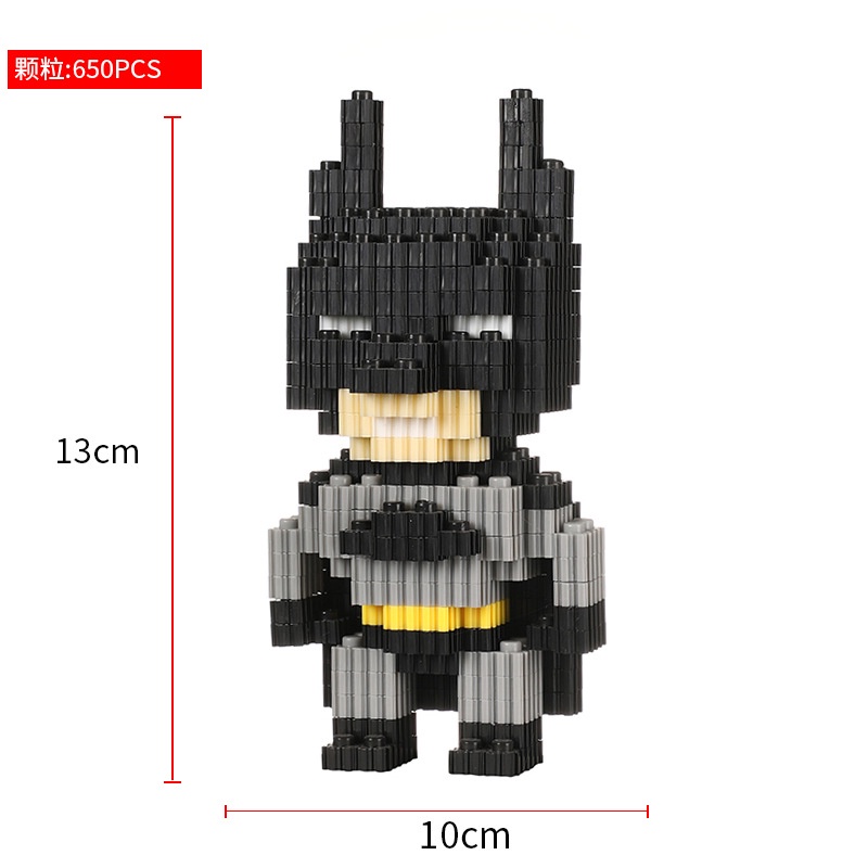 Bộ Đồ Chơi Lắp Ráp Lego Mini Ba Chiều Hình Động Vật Dễ Thương Cho Bé