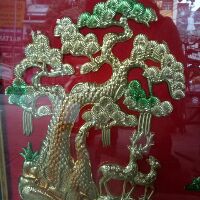 Tranh mừng thọ 40x60cm
