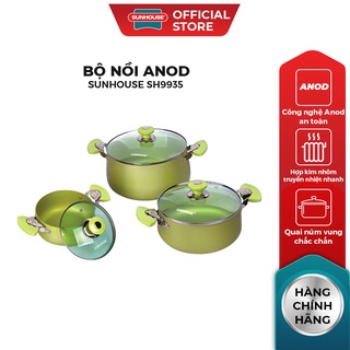 Bộ nồi anod Sunhouse SH9935