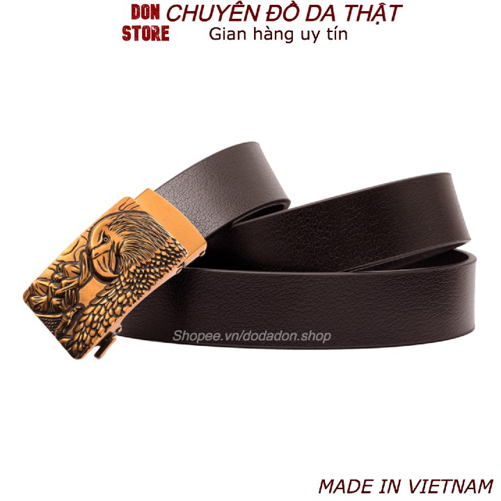 [HOT] Thắt Lưng Nam Phong Cách Đại Bàng Khóa Tỳ Chống Trượt Chất Liệu Da Bò Thật 100% (BH 12 THÁNG)