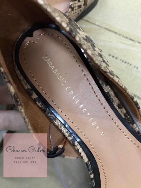 Bệt da báo Zara xuất (Order)[Sẵn size 36,37] | BigBuy360 - bigbuy360.vn