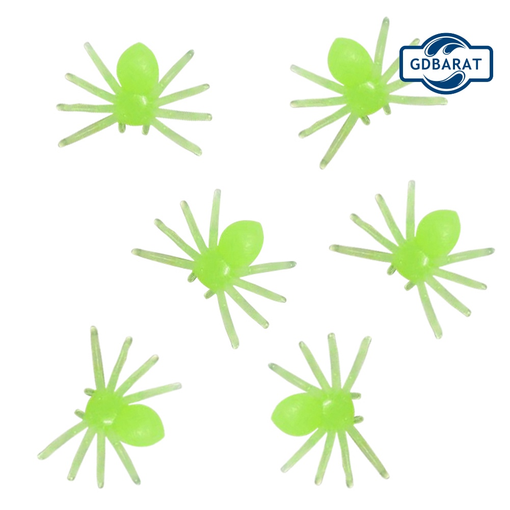 Bộ 30 Con Nhện Nhựa Mini Dùng Trang Trí Halloween