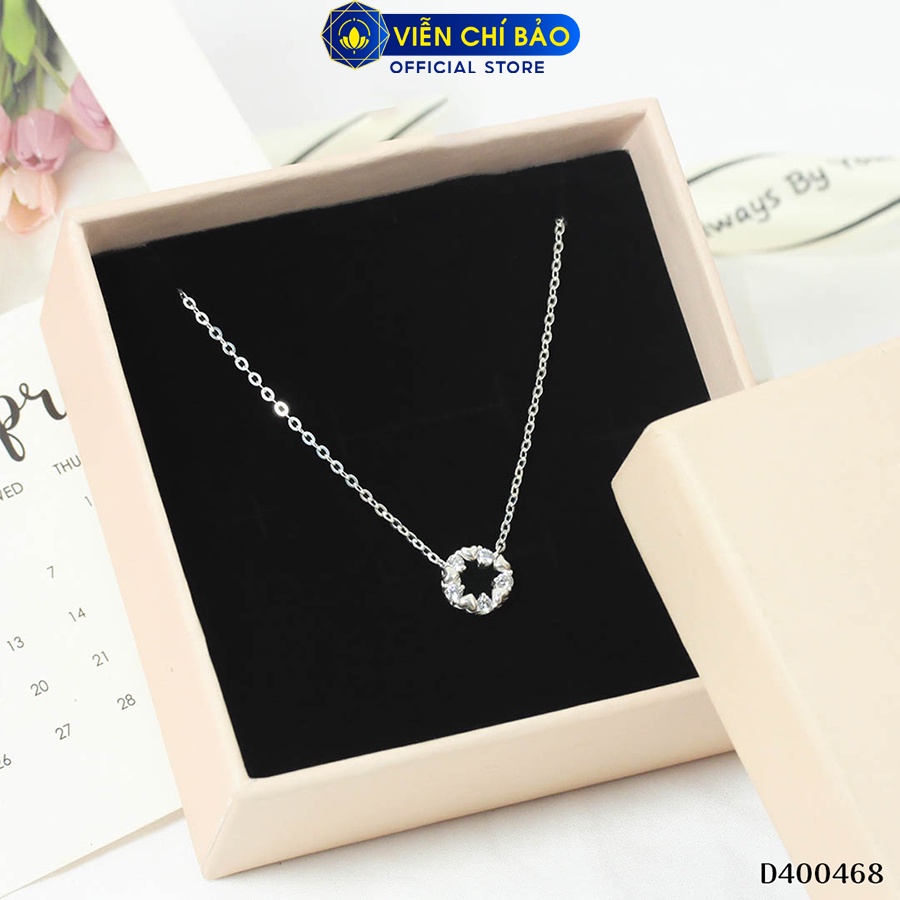 Dây chuyền bạc nữ Lineline love chất liệu bạc 925 thời trang phụ kiện trang sức nữ Viễn Chí Bảo D400468