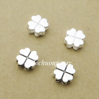 [S925] Charm bạc cỏ 4 lá may mắn - MH092 MOCHUONG JEWELRY