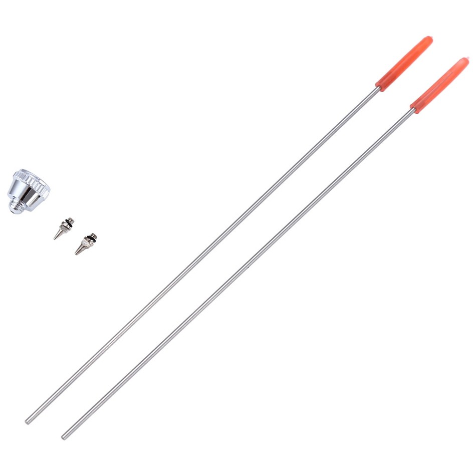 Bút Phun Sơn Khí Nén Airbrush HD-130K Đầu Phun 0.2 - 0.3 và 0.5mm