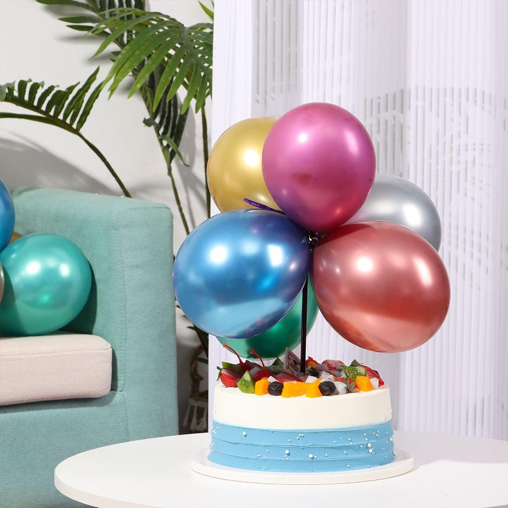 Set 50 Bong Bóng Cao Su Latex 5 Inch Dùng Trang Trí Tiệc