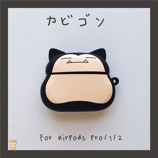 Vỏ Silicone Chống Sốc Hình Pokemon Bảo Vệ Hộp Sạc Airpods Pro 1 2