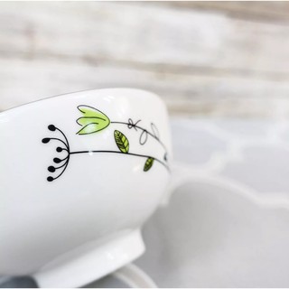 Bát cơm hoa mầm cỏ may mắn   Chuan Kuo (set 5 và set 10)