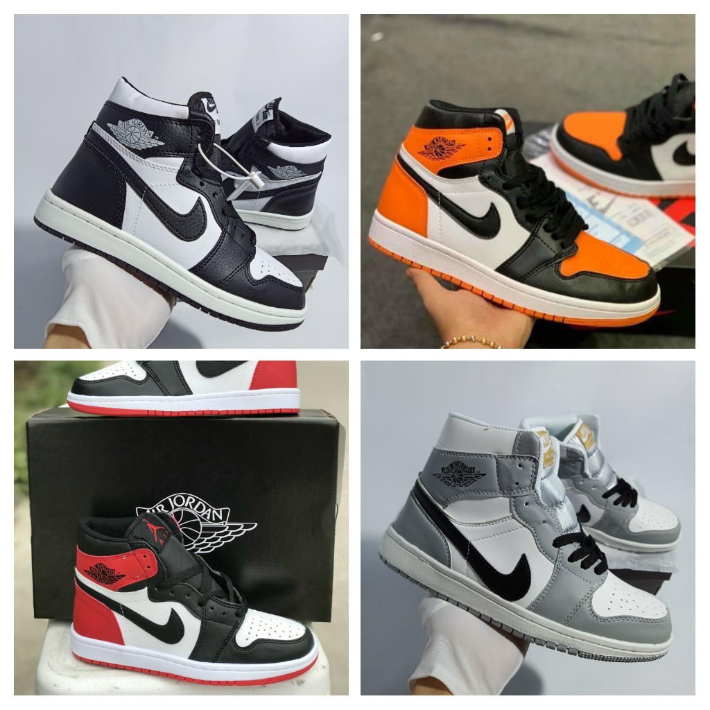 Giày Thể Thao Nam Nữ Jordan Cổ Cao Jd 1 Cao Cổ Full Size 36 - 43 [Full Bill Box - Free Ship]
