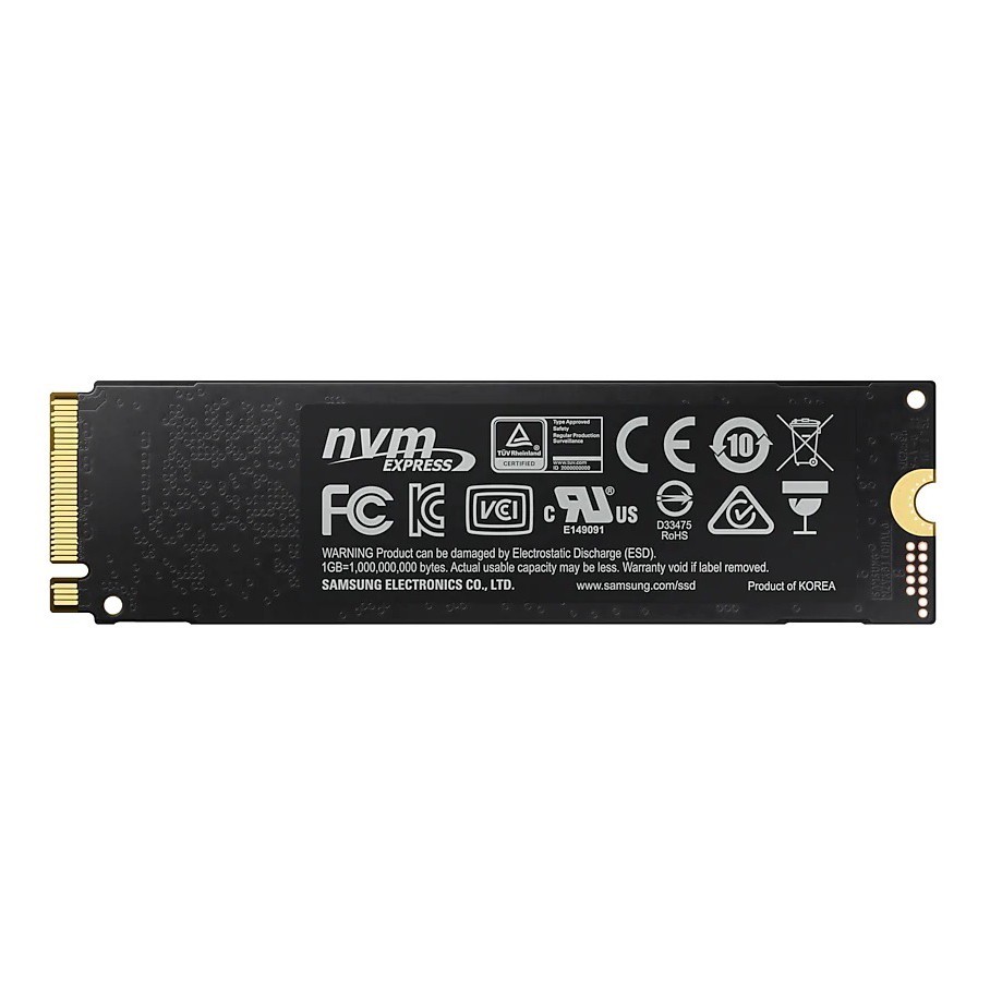 Ổ cứng SSD Samsung 970 EVO Plus PCIe NVMe M.2 2280 1TB (Đen)