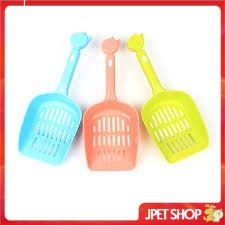 Xẻng xúc cát vệ sinh cho chó mèo - Giao Màu Ngẫu Nhiên - Jpet Shop