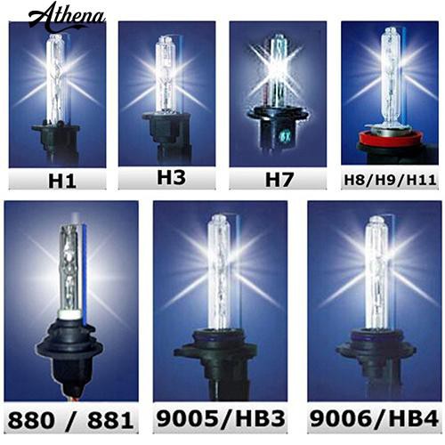 2 Bóng Đèn Xenon Hid H1 H3 H7 H8 / H9 / H11 9005 / Hb3 9006 / Hb4 880 / 881 55W Cho Xe Hơi