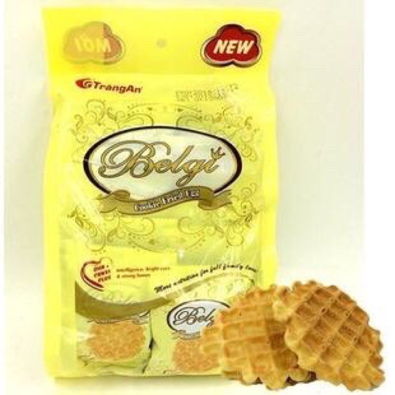 Bánh trứng sữa Belgi Tràng An gói 250gr