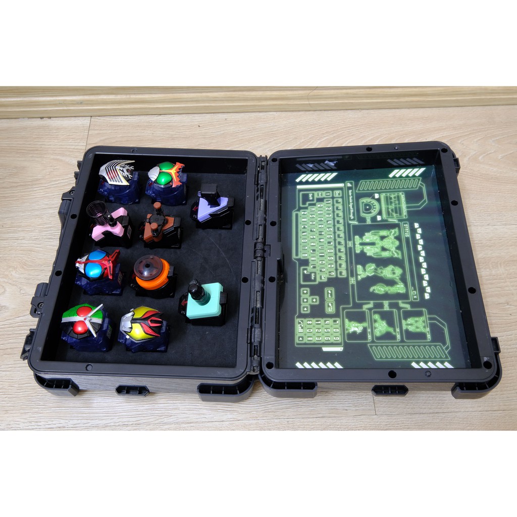 Đồ chơi set vali DX Fourze chính Hãng Bandai Kaban Case Holder Tặng kèm 10 Switch tự chọn Có ảnh thật hàng đẹp và hiếm