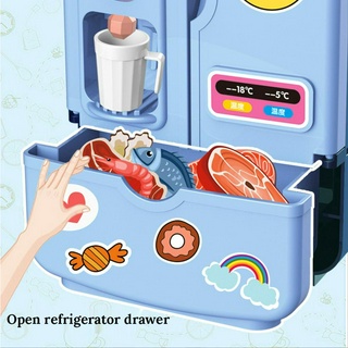 Đồ Chơi Mô Phỏng Tủ Lạnh Mini Cho Bé