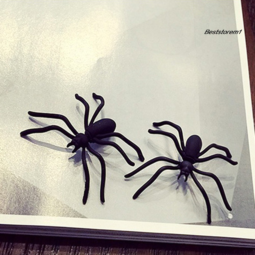 1 Khuyên Tai Hình Nhện Đen Vui Nhộn Cho Nữ