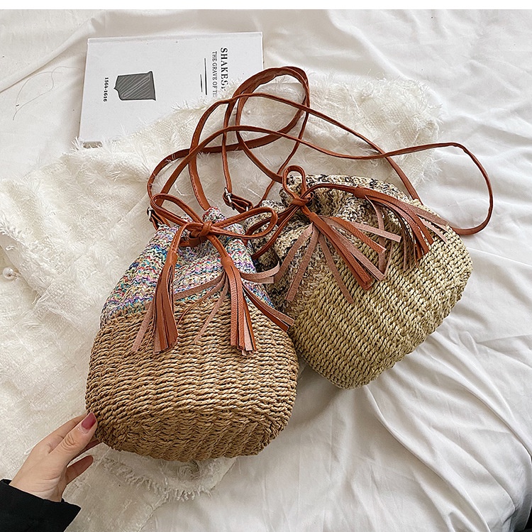 Túi cói Bằng Rơm Thời Trang 2022 Dành Cho Nữ