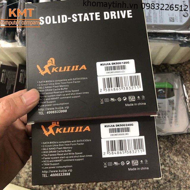 SSD 120G Kuijia Chính hãng DK500 Sata III 6Gb/s (DK500 120G) | BigBuy360 - bigbuy360.vn
