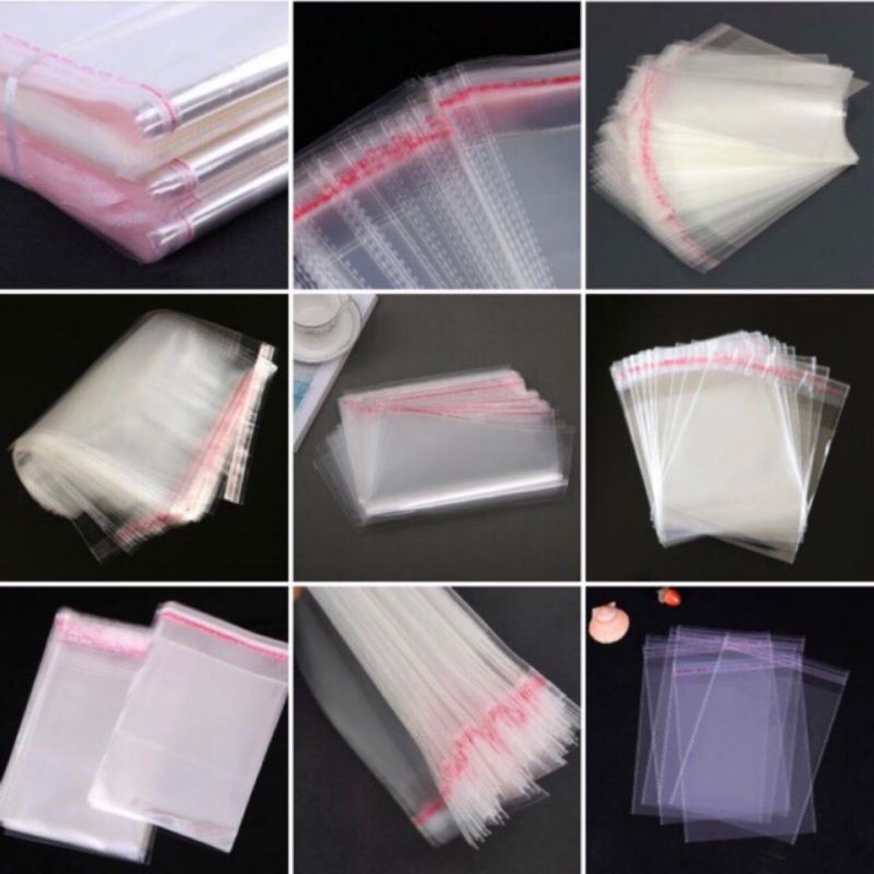 Túi nilong dán miệng size nhỏ set 50 túi