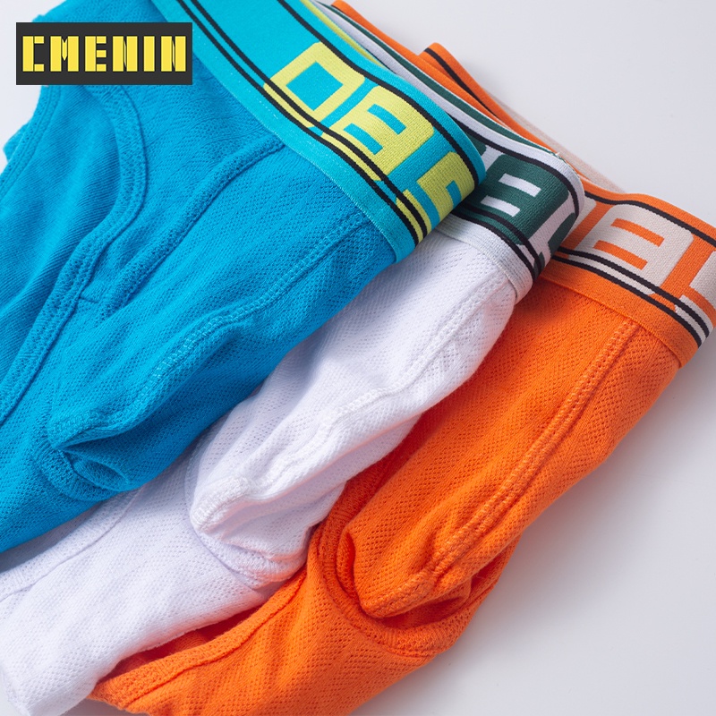 1 Quần Lót Cotton Thoáng Khí Gợi Cảm Cho Nam Jockstrap Bs3132 CMENIN