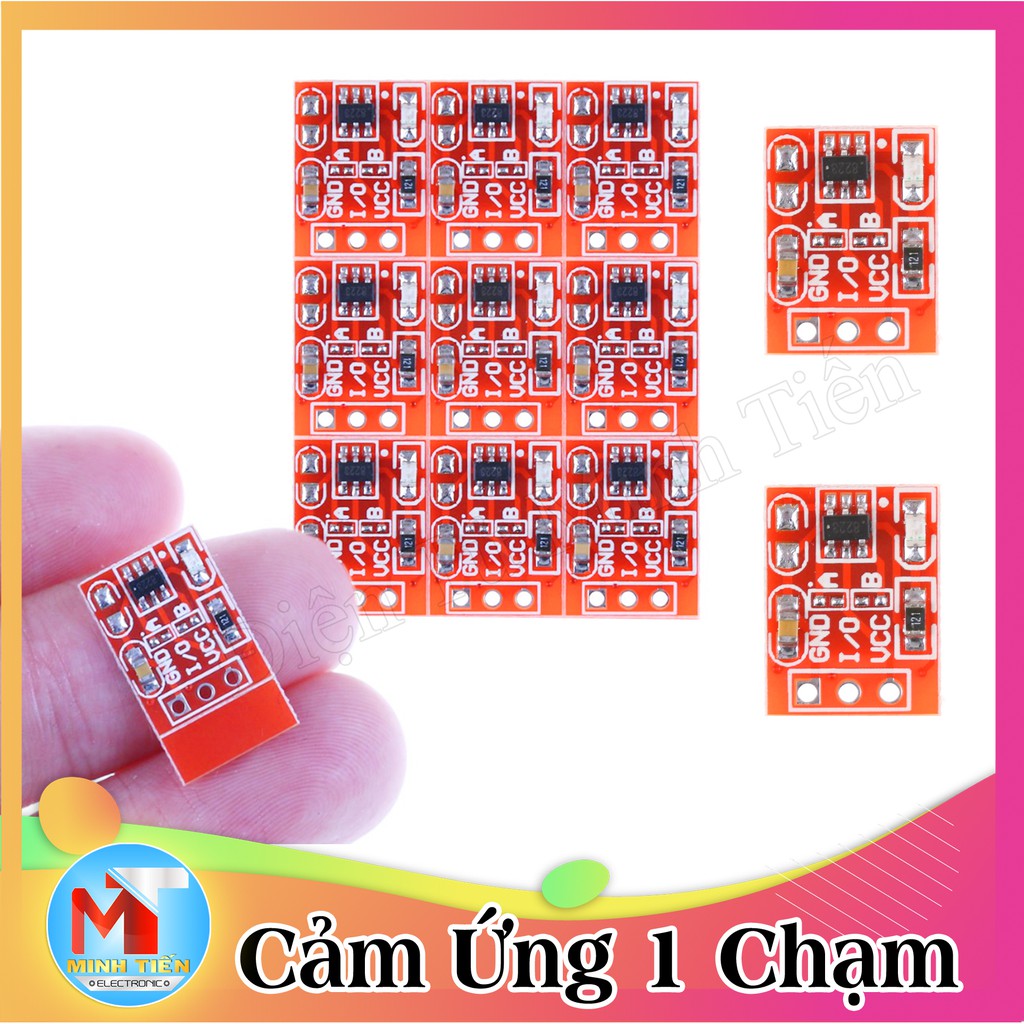 Cảm Ứng 1 Chạm Điện Dung TTP223B Mini