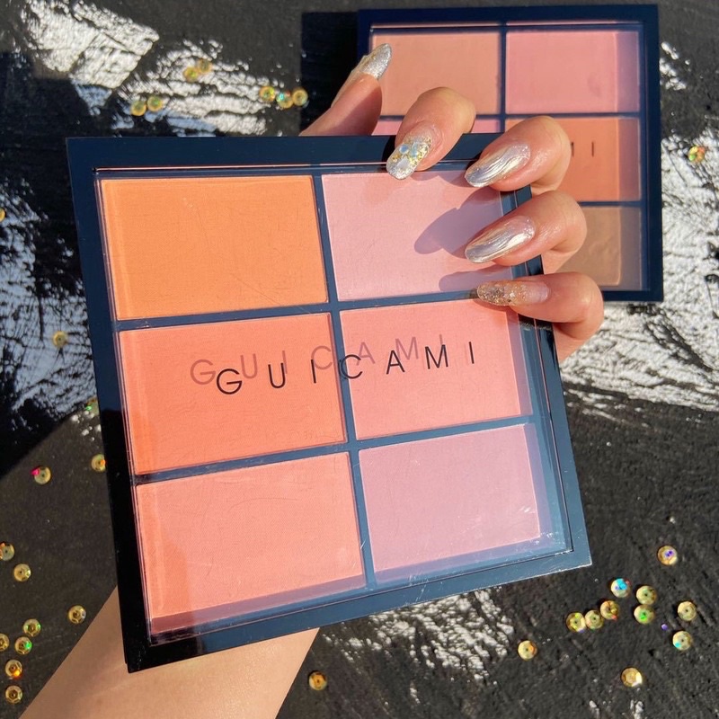 Bảng Má Hồng Guicami 6 Ô