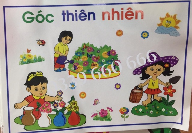 Tranh xốp - tranh góc mầm non