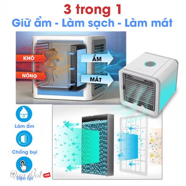 [HOT] Máy Điều Hòa Mini Làm Lạnh Bằng Hơi Nước ARCTIC AIR