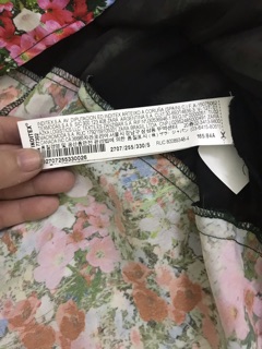 Váy hoa zara auth sale