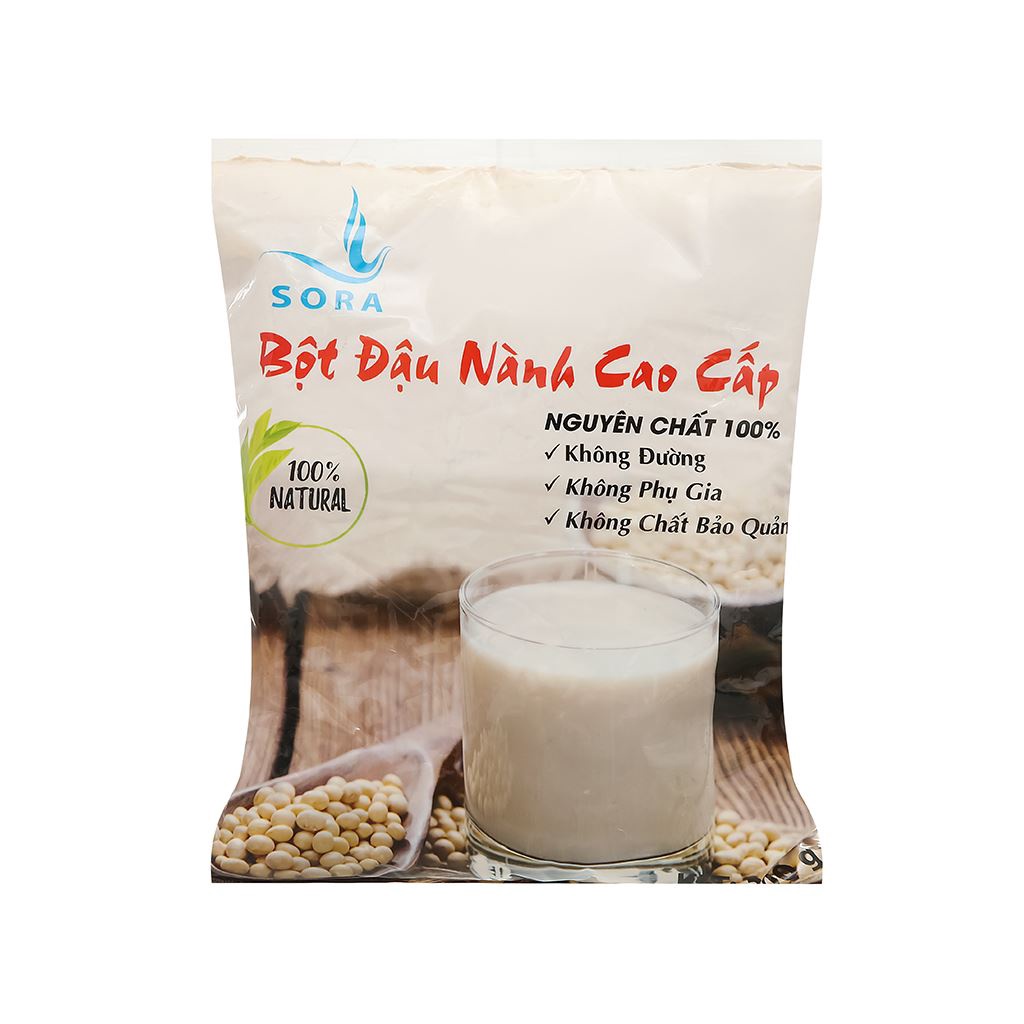 Bột đậu nành Sora nguyên chất gói 300g