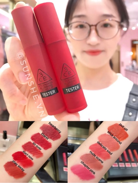 [NEW] Son kem lì 3CE BLURRING LIQUID LIP