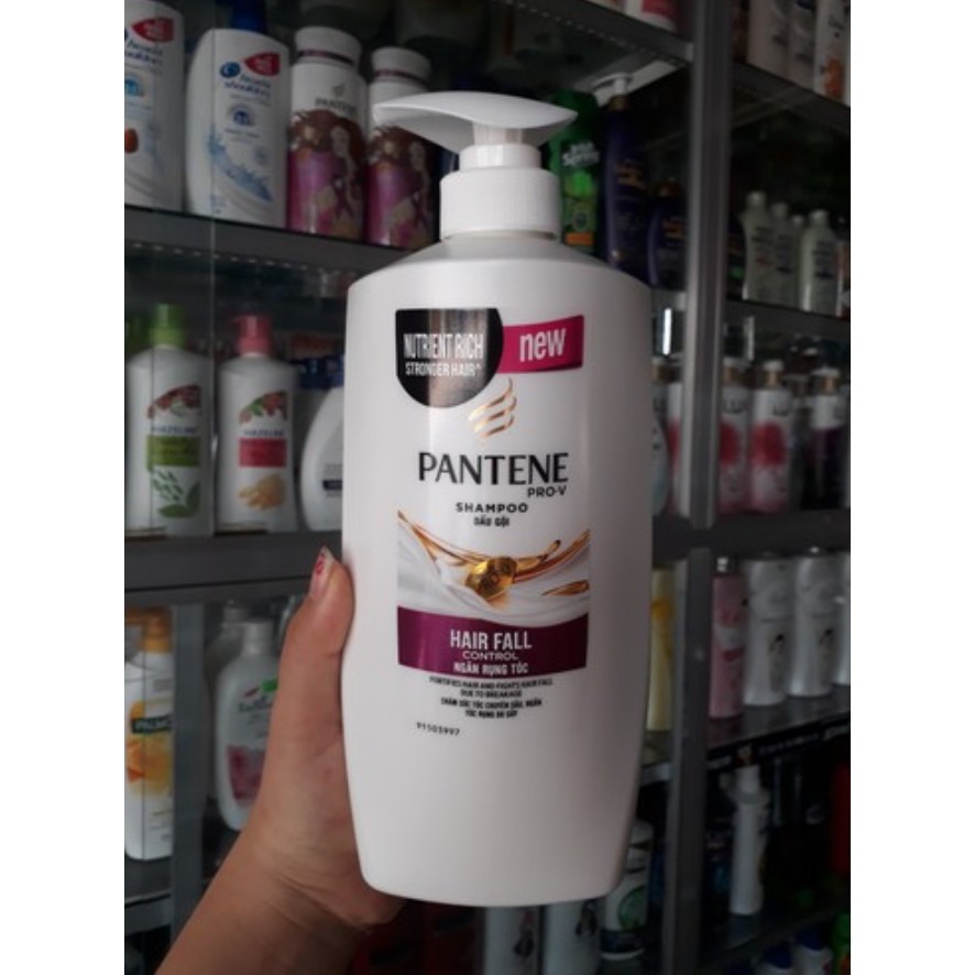 Dầu Gội Pantene ngăn rụng tóc chai 1200ml 650ml (mẫu mới)