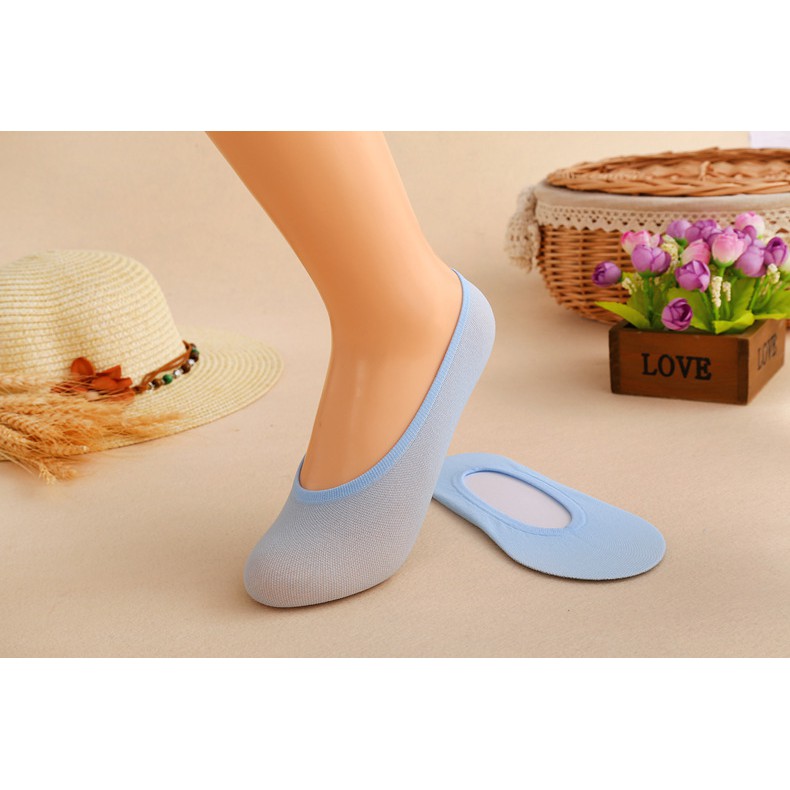 Tất nữ mùa hè chống trượt nhiều màu