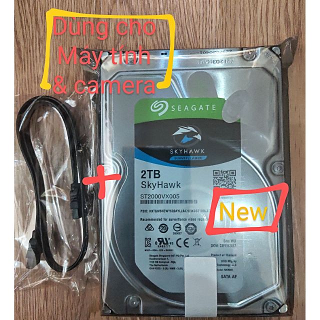 Ổ cứng hdd 1tb 2tb mới bh 2 năm