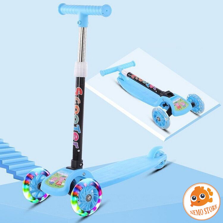 Xe Trượt Cho Bé - Xe Trượt Scooter 3 bánh Phát Sáng