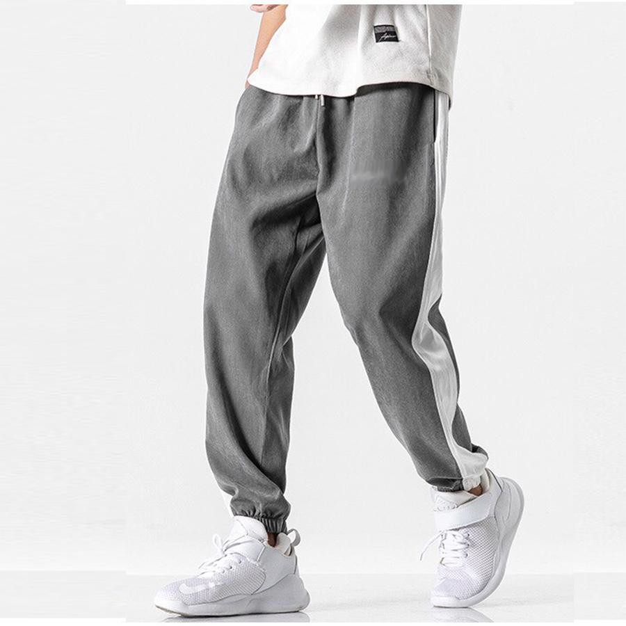 QUẦN JOGGER BASIC SỌC CHẤT DA LỘN KAT-UNISEX | BigBuy360 - bigbuy360.vn