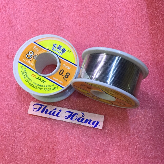 Thiếc hàn BEIJADE (0.8 mm) giá cho 2 cuộn