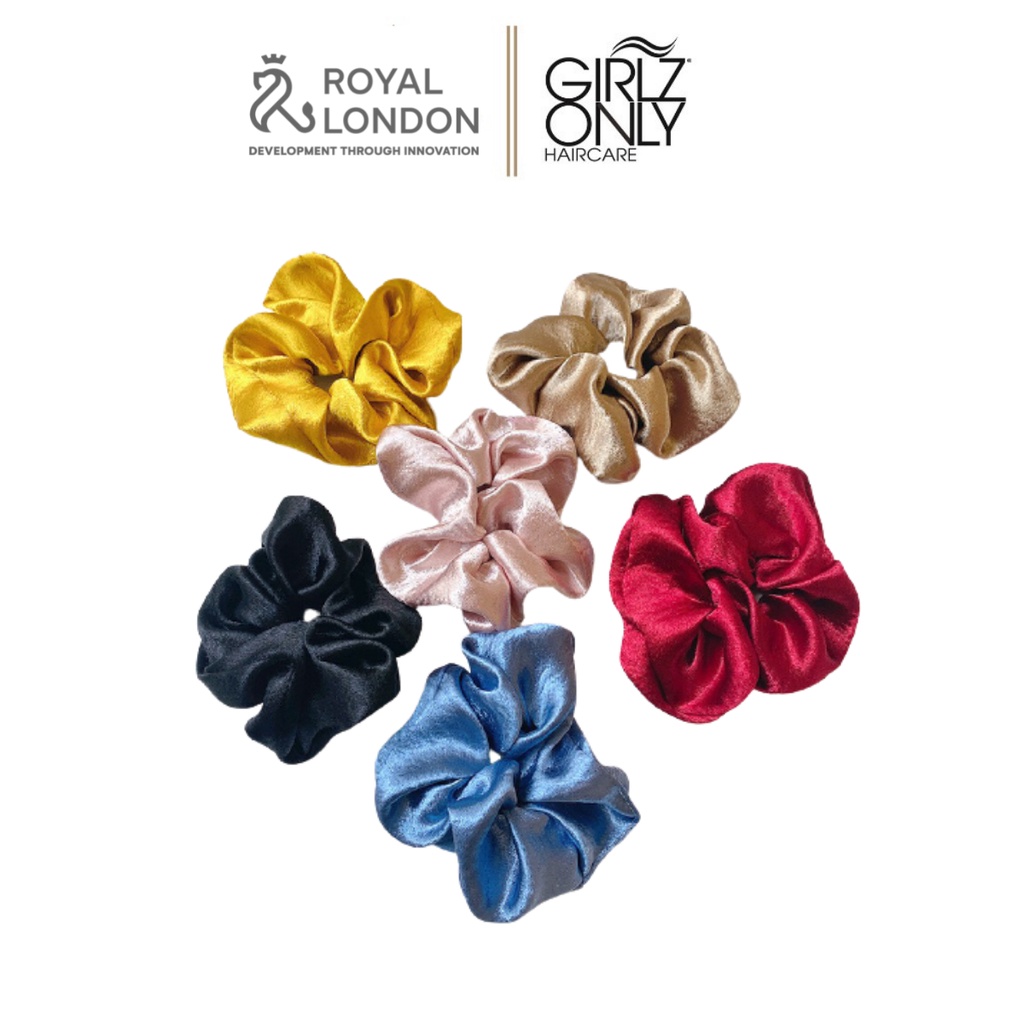 [HB GIFT] Scrunchie lụa - Girlz Only