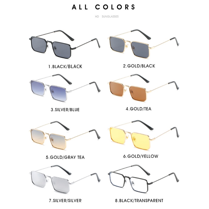 Kính Mát RZ1230 Thời Trang Retro Cho Nam Và Nữ