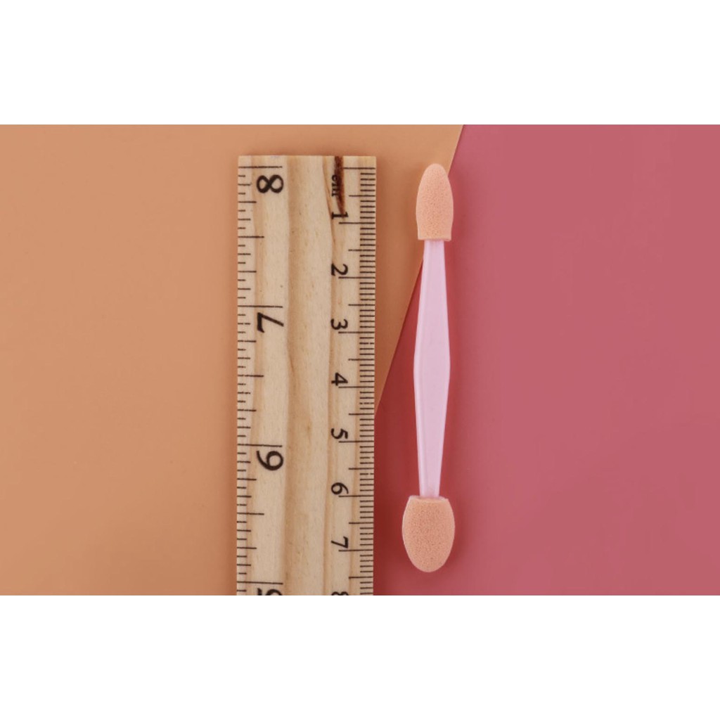 Cọ tán phấn mắt 2 đầu LAMEILA  gói 6 cây tiện dụng-dụng cụ hỗ trợ trang điểm mắt đa dạng, mút mềm, tán phấn dễ dàng | BigBuy360 - bigbuy360.vn