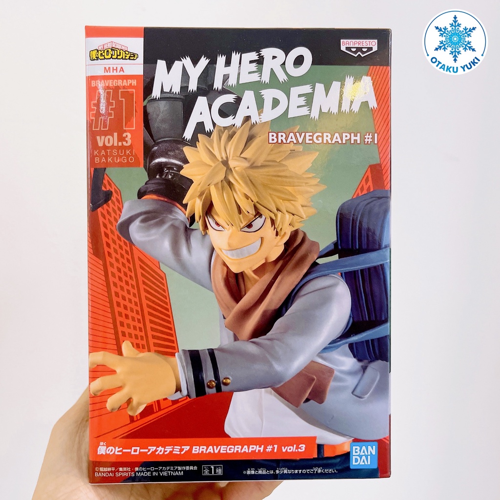 Mô Hình Katsuki Bakugou - Bravegraph #1 Vol.3 Boku No Hero