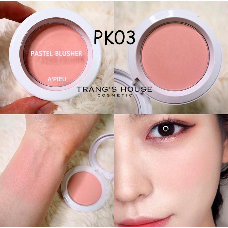 [Thanh lý] Phấn má A'Pieu màu PK03 date 06/03/2022