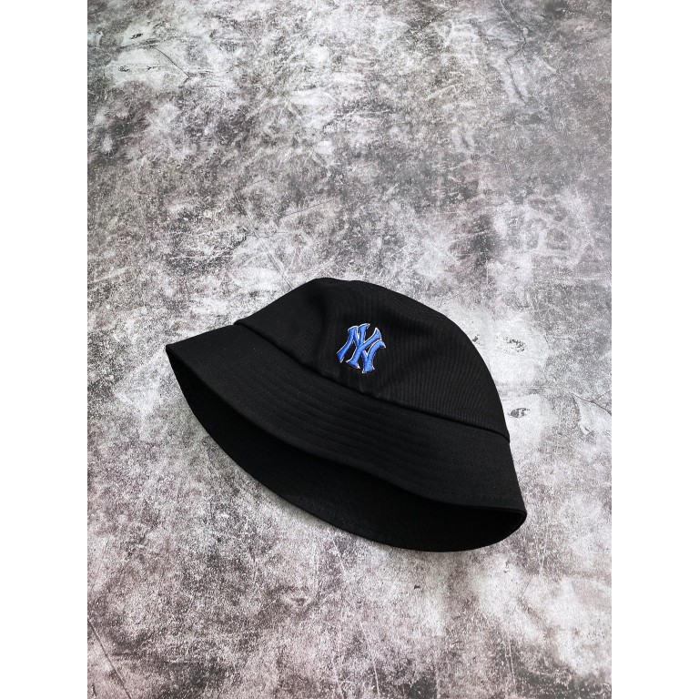 (HÀNG XUẤT XỊN) Mũ / Nón bucket đen logo xanh N26 M//L//B N//Y LOGO BUCKET HAT BLACK Made in Viet/nam full tag One size