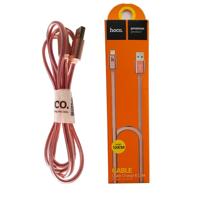 Cáp led Hoco Lightning UPL12 (1m2) ( bh 1 năm)