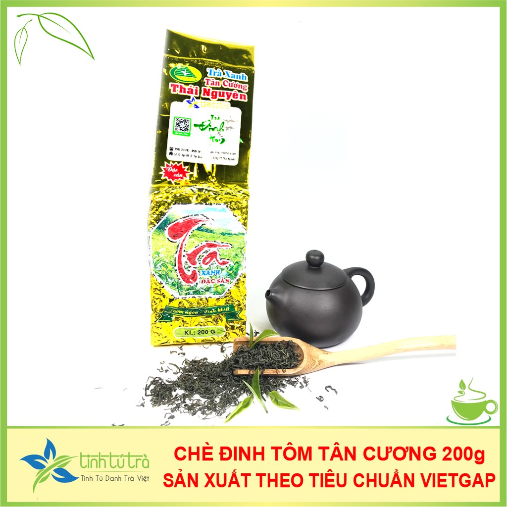 [200gr] - Chè Tân Cương Thái Nguyên Đinh Tôm Thượng Hạng - TINH TÚ TRÀ