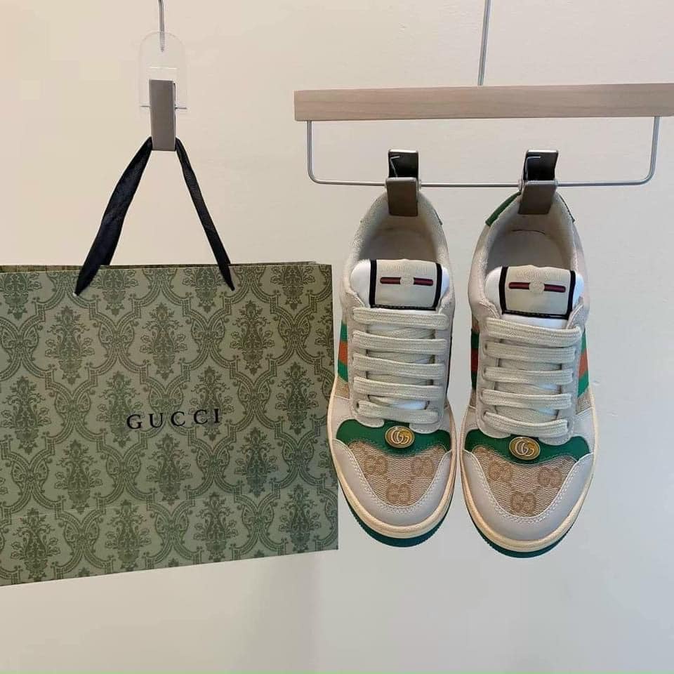 Giày thể thao Gucci đế lông