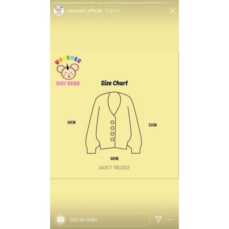 Jacket Uncover (Đủ Màu) | BigBuy360 - bigbuy360.vn