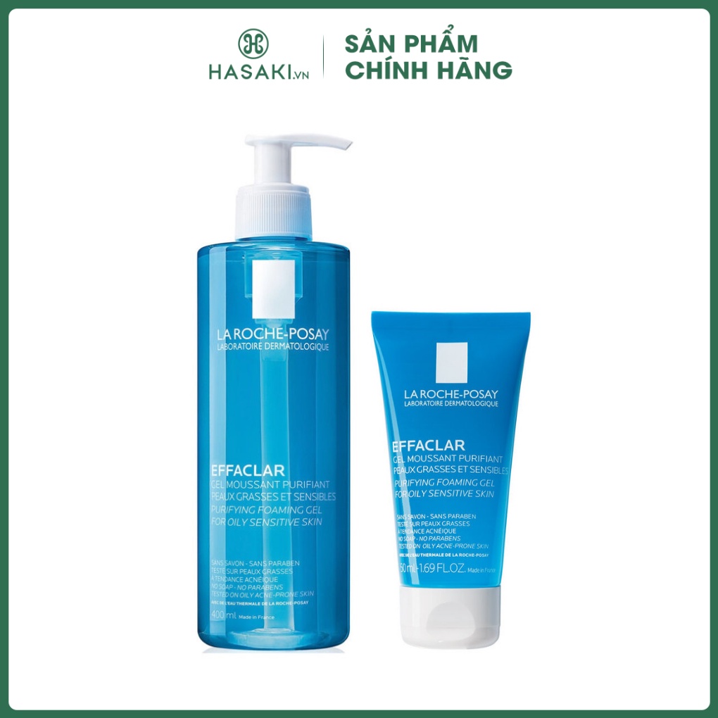 Gel Rửa Mặt La Roche Posay Cho Da Dầu & Nhạy Cảm Effaclar Gel Facial Wash