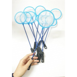 VỢT CÁ - Vợt cá mắt lưới lỗ và vợt cá NANO SIÊU MỊN VỚT CÁ đường kính 8.5cm, 10cm
