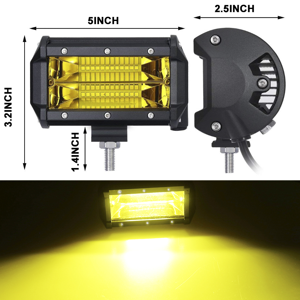 Đèn pha xe hơi chống nước 72w 3000k